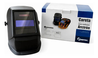 Careta Electrónica Unisombra Arctron Infra Clásica 2sc603-gm Color Negro