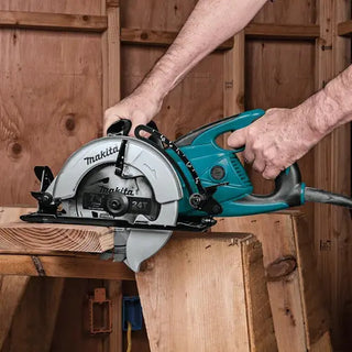 Sierra Circular De Transmision 7 1/4 1,800w Makita 5477nb Turquesa