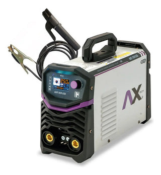 Soldadora Axtech Inverter Axt-207lcd 110v 220v Mma Tig Lift Gris