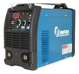 Máquina De Soldar Inversor Infra Arctron 250 L Cd Bi-voltaje Azul Y Negro
