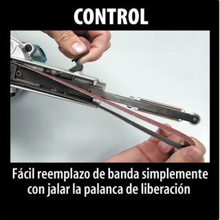 Lijadora De Banda 3/8 X 21  Makita 9032 500w Azul