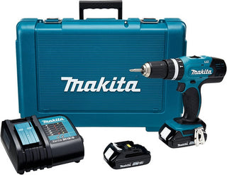 Taladro Rotomartillo 18v 1/2'' Inalambrico Dhp453sye Makita Turquesa