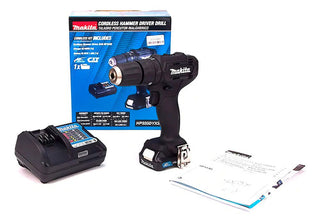 Taladro Rotomartillo Inalámbrico Makita Hp333d Color Negro