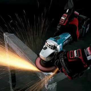 Miniesmeriladora Angular Inalámbrica Makita Dga452z Turquesa