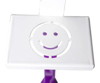 Dispensador De Gel Antibacterial Niños Morado De Pedal