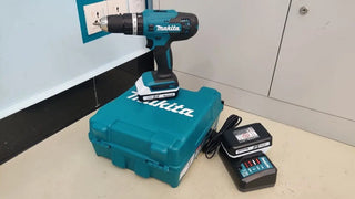 Rotomartillo Makita Atornillador Hp488dwe 18v 2 Bat 1.5 Ah Turquesa
