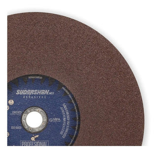 Disco De Corte Para Metal Sudarshan 14 PuLG 10 Piezas Marrón Claro