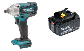 Llave De Impacto 1/2 Makita Dtw190z + Batería 18v Azul Petróleo