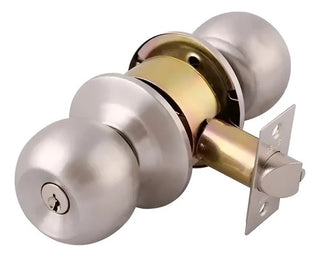 Cerradura Dexter Chapa Acero Inox 6605 Acero Inoxidable (plateado)