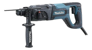Rotomartillo Makita Hr2475 + Juego De Brocas D-71205 Azul Petróleo 60hz