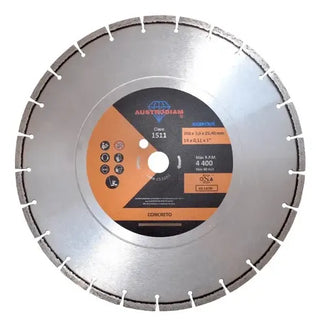 Disco De Diamante 14 P/ Concreto 1511 Austromex Plateado
