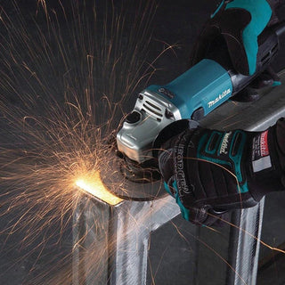 Kit Rotomartillo Y Esmeriladora Angular 41/2 Makita Hr2475x4 Turquesa