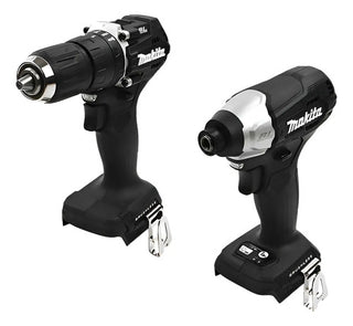 Rotomartillo + Atornillador Makita Dlx2414x7b 18 V Negro