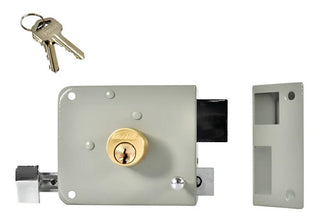 Cerradura Sobreponer Der Instala Facil Gris Dexter 6760