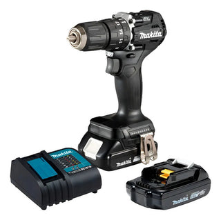 Rotomartillo Inalámbrico Brushless Makita 1/2 Dhp487yx2b 18v Negro