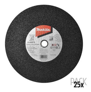 Disco De Corte Metal De 14p Makita 350 Mm 3900 Rpm (25 Pzas) Negro