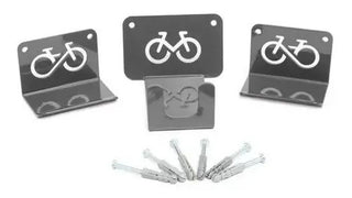 Rack Portabicicletas De Pared Paquete 2 Pzs Variedad Colores
