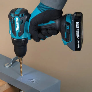 Combo Taladro Inalambrico Makita Dhp490wve+estuche+bat/carg Turquesa 60 Hz