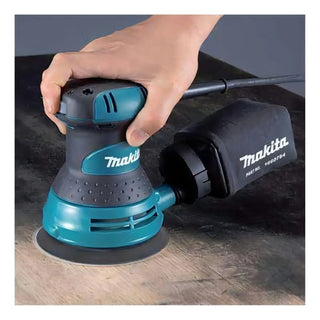 Lijadora Profesional Roto Orbital Makita Bo5030 Con Sistema Velcro Azul 300w