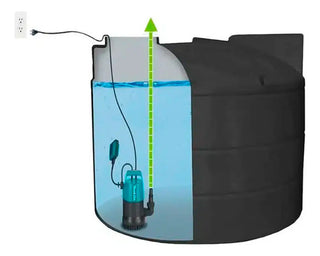 Bomba Sumergible Makita Pf0300 Para Agua Limpia 7m Con Flotador Turquesa