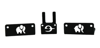 Rack Para Bicicletas Soporte De Pared Elefante Paquete 3pz Negro