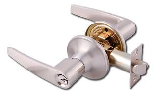Cerradura Manija Dexter Granito Puerta Recámara Principal Satinado 6636