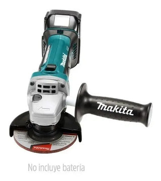 Miniesmeriladora Angular Inalámbrica Makita Dga452z Turquesa