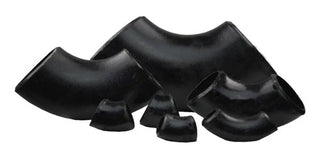 Codo Soldable Acero Al Carbon 90° Cedula 40 Negro De 1 1/4 5 Pzs