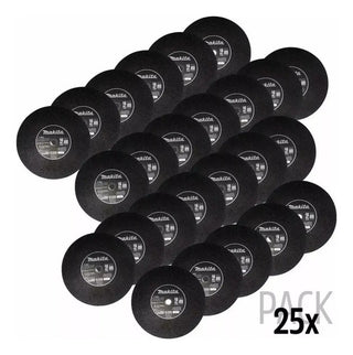 Makita Disco De Corte De 14   350 Mm 3900 Rpm (25 Pzas) 25 Piezas
