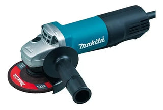 Mini Esmeriladora Angular 4.1/2 840 W 10000 Makita 9557hpg Turquesa
