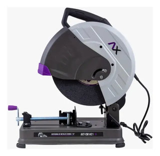 Cortadora De Metales Axt-cm1421 14 Pulgadas 2200w 3800 Rpm Gris Oscuro