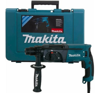 Rotomartillo Makita Hr2470 800w Azul 220v + Jgo De Brocas Azul
