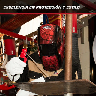 Pinza Porta Electrodo Red Force 500 A Mango Termoplástico