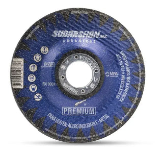 Disco De Desbaste Sudarshan Tipo 29 4-1/2 PuLG 25 Piezas Azul