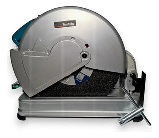 Cortadora De Metales Makita De 14  (355 Mm) Y 2000w Para Taller Y Construcción Turquesa
