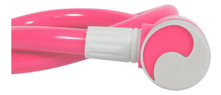 Candado Bicicleta Moto Cable Flexible Niña 65cm 12mm Mikels Rosa
