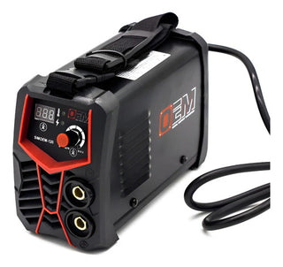 Mini Soldadora Inversora Portátil 120a Negro