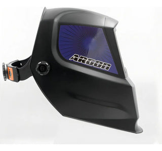 Careta Soldador Electrónica Argon Adwh433 Sombra 9-13 Negra Profesional Negro
