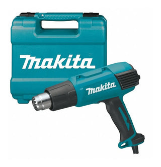 Pistola De Calor Makita Hg5030k Turquesa 1200w C/ Maletín Bermuda