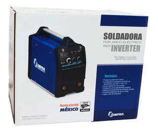 Máquina De Soldar Inversor Infra Arctron 250 L Cd Bi-voltaje Azul Y Negro