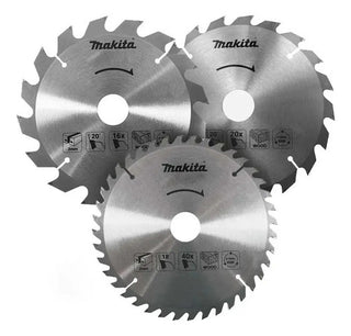 Discos Sierra P Madera Makita D-44769 7-1/4 3 Pzs Color Gris Gris
