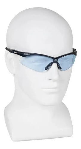 Lentes De Seguridad Nemesis Kleenguard V30 Azul Claro