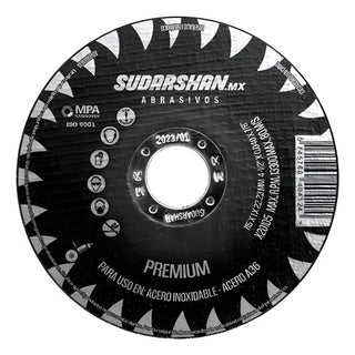 Disco De Corte Para Metal 4-1/2 PuLG Profesional 200 Pzs Azul