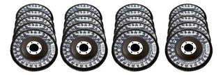 Disco De Lija Grano 80 Tipo 29 4 1/2 X 7/8 (paq. 60 Pz) Negro