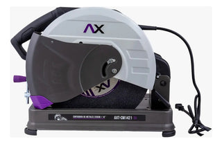 Cortadora De Metales Axt-cm1421 14 Pulgadas 2200w 3800 Rpm Gris Oscuro
