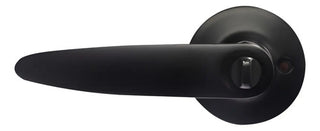 Cerradura Para Puerta Abatible De Zamac Y Acero Dexter 6676 Negro Con Mecanismo Tubular, Incluye 3 Llaves