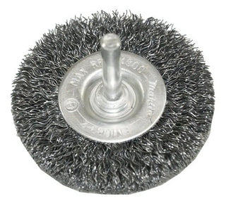 Carda Redonda De Alambre 2 PuLG Zanco 1/4 Makita D39964 Plateado