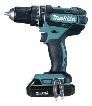 Rotomartillo Inálambrico Makita Dhp482sye 1/2  Carga Y 2 Bat Verde Makita