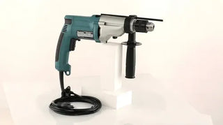 Taladro Percutor Eléctrico De 13mm Makita Makita Hp2050h 720w + Accesorio Con Maletín De Transporte Turquesa