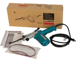 Lijadora De Banda 3/8 X 21  Makita 9032 500w Azul
